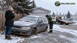 Somebody Dumped a Car on My Property in Edmonton